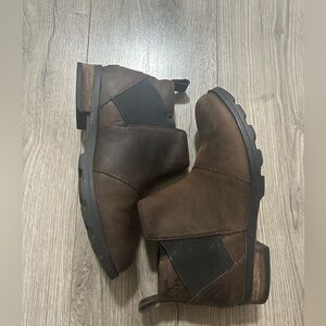 Sorel Women's Dark Brown Chelsea Boots